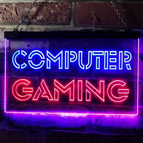 Computer Gaming LED Light Sign - Way Up Gifts