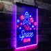 Rocket Space Club Kids Room Decor LED Light Sign - Way Up Gifts