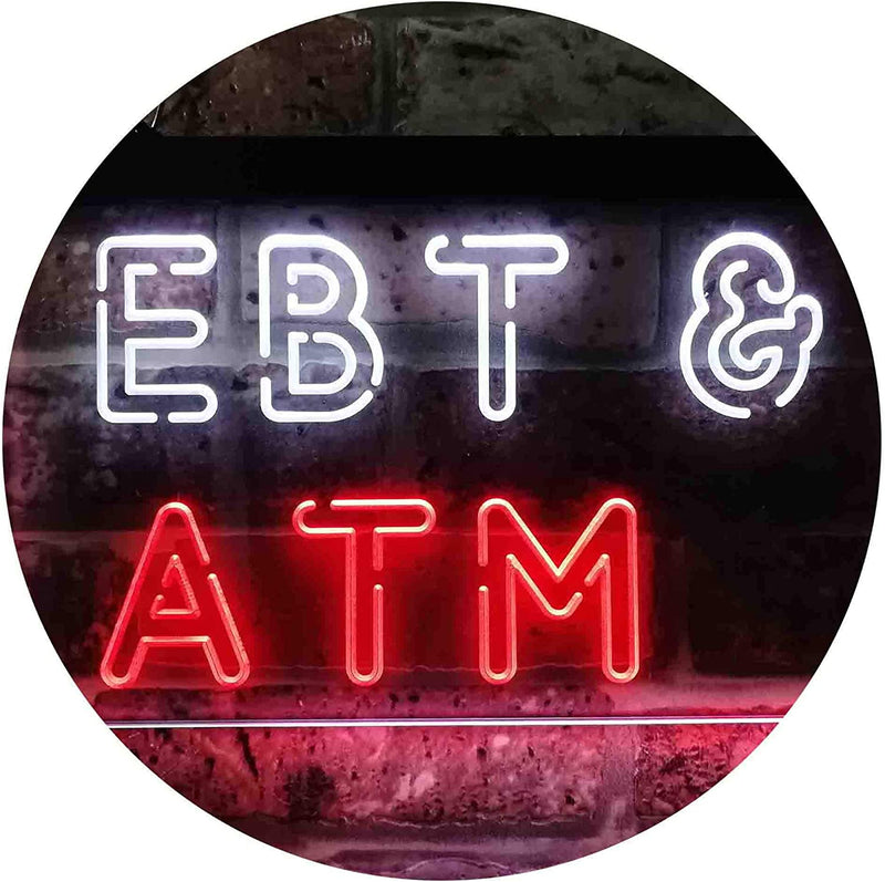 EBT & ATM LED Light Sign - LED Gift Works