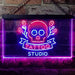 Skull Tattoo Studio LED Light Sign - Way Up Gifts