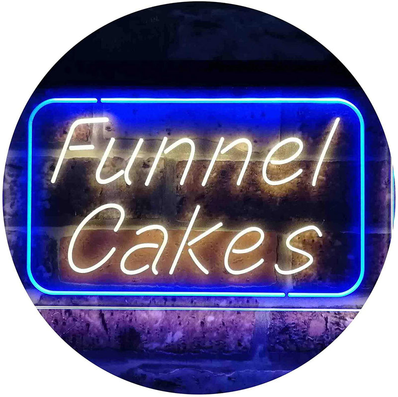 Funnel Cakes LED Light Sign - LED Gift Works