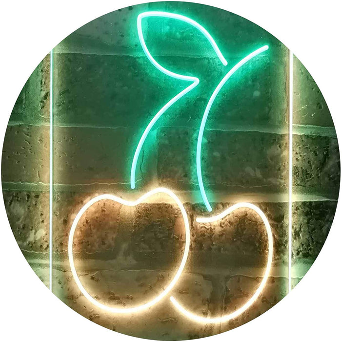 Cherries Decor Fruit Store LED Light Sign - Way Up Gifts