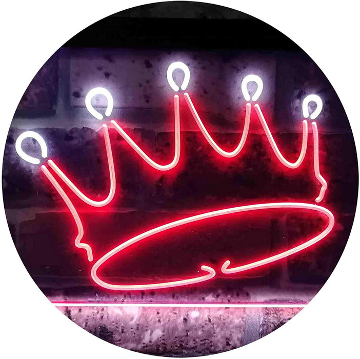 Princess Crown Girls Room Decor LED Light Sign - Way Up Gifts