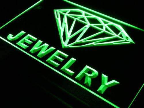 Diamonds Jewelry Store LED Light Sign - LED Gift Works