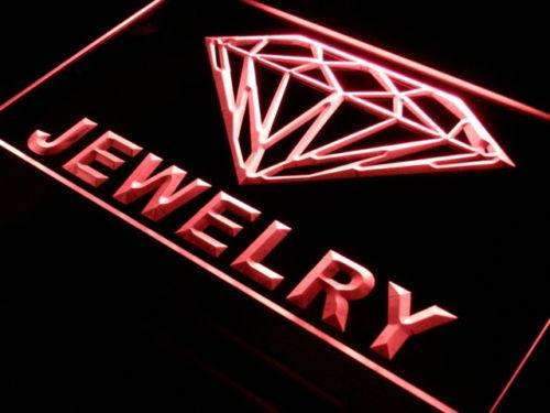 Diamonds Jewelry Store LED Light Sign - LED Gift Works