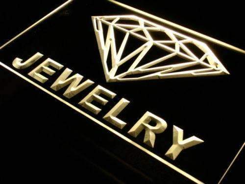 Diamonds Jewelry Store LED Light Sign - LED Gift Works