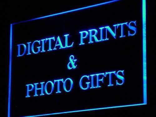 Present Led Sign Buy Digital Prints Photo Gifts LED Neon Light Sign — LED Gift Works