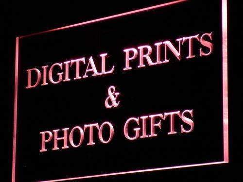 Digital Prints Photo Gifts LED Light Sign - LED Gift Works