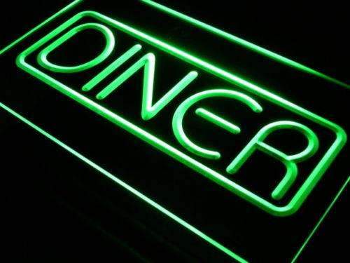 Diner LED Light Sign - Way Up Gifts