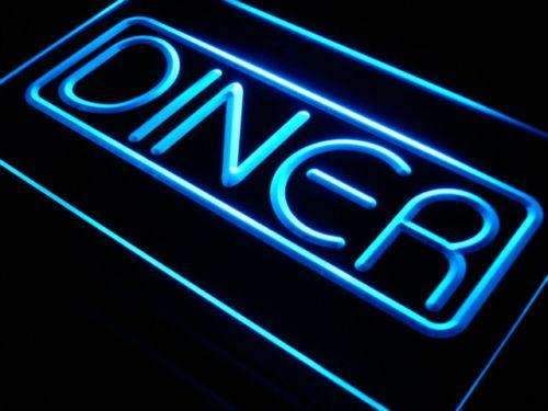 Diner LED Light Sign - Way Up Gifts
