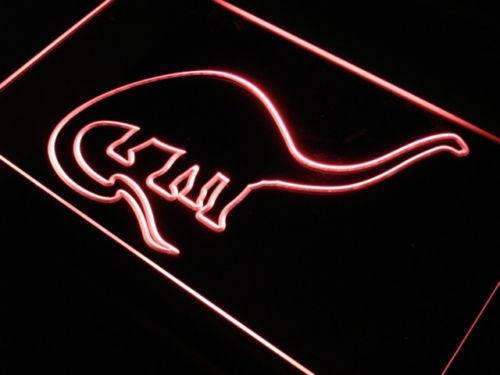 Dinosaur Kids Decor LED Light Sign - Way Up Gifts