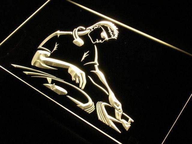 Disc Jockey DJ LED Light Sign - Way Up Gifts