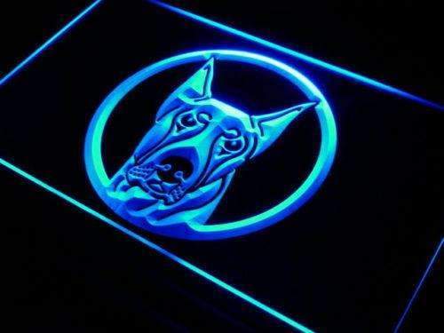 Doberman Pinscher Dog LED Light Sign - LED Gift Works