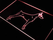 Doberman Pinscher LED Light Sign - LED Gift Works