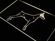 Doberman Pinscher LED Light Sign - LED Gift Works