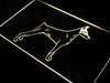 Doberman Pinscher LED Light Sign - Way Up Gifts