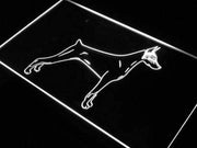 Doberman Pinscher LED Light Sign - LED Gift Works
