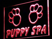 Dog Grooming Puppy Spa LED Light Sign - LED Gift Works