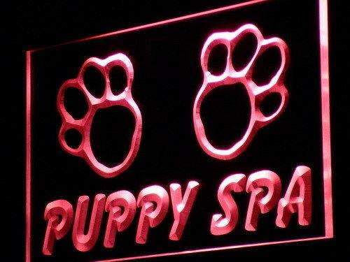 Dog Grooming Puppy Spa LED Light Sign - LED Gift Works