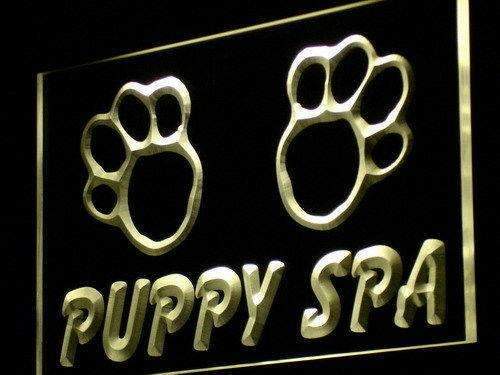 Dog Grooming Puppy Spa LED Light Sign - LED Gift Works