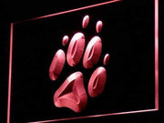 Dog Paw Print LED Light Sign - LED Gift Works