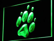 Dog Paw Print LED Light Sign - LED Gift Works
