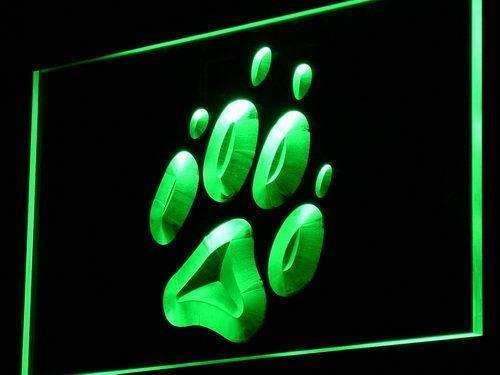 Dog Paw Print LED Light Sign - LED Gift Works