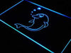 Dolphin Bubbles Decor LED Light Sign - Way Up Gifts