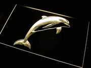 Dolphin LED Light Sign - LED Gift Works