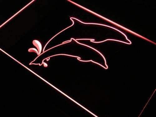 Dolphins Decor LED Light Sign - Way Up Gifts