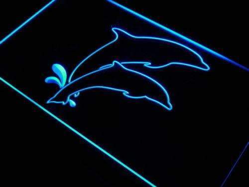 Dolphins Decor LED Light Sign - Way Up Gifts