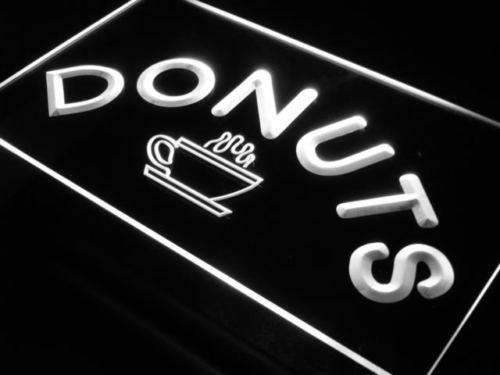 Donuts Coffee LED Light Sign - LED Gift Works
