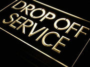 Drop Off Service LED Light Sign - LED Gift Works