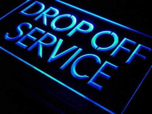 Drop Off Service LED Light Sign - Way Up Gifts