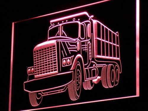 Dump Truck LED Light Sign - LED Gift Works