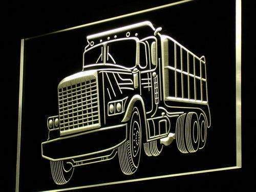 Dump Truck LED Light Sign - Way Up Gifts