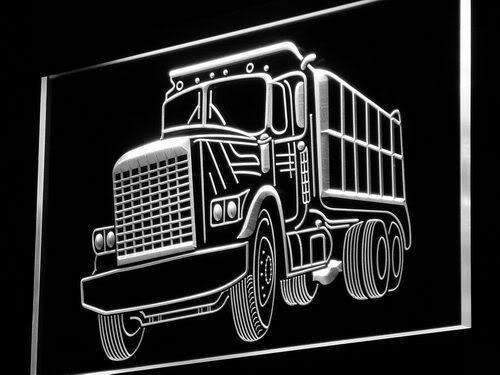 Dump Truck LED Light Sign - Way Up Gifts