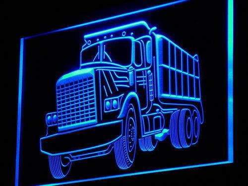 Dump Truck LED Light Sign - LED Gift Works
