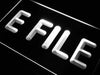 E File Tax Services LED Light Sign - Way Up Gifts