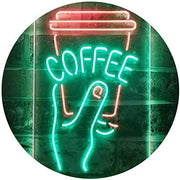Coffee Cup To Go LED Light Sign - LED Gift Works