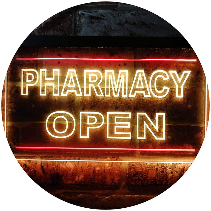 Pharmacy Open Shop LED Light Sign - Way Up Gifts