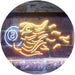 Fire 8 Ball Pool Billiards LED Light Sign - Way Up Gifts
