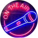 Microphone On The Air LED Light Sign - Way Up Gifts