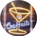 Cocktails LED Light Sign - Way Up Gifts