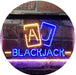 Poker Blackjack LED Light Sign - Way Up Gifts