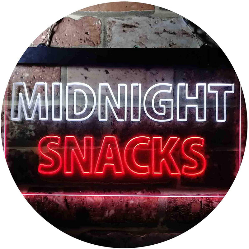 Midnight Snacks LED Light Sign - LED Gift Works