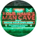 Personalized Sports Hockey Theme Man Cave LED Light Sign - Way Up Gifts