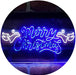 Merry Christmas Wing Decoration LED Light Sign - Way Up Gifts