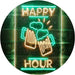 Beer Mugs Cheers Happy Hour LED Light Sign - Way Up Gifts