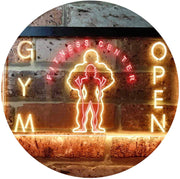 Fitness Center Open Gym LED Light Sign - LED Gift Works